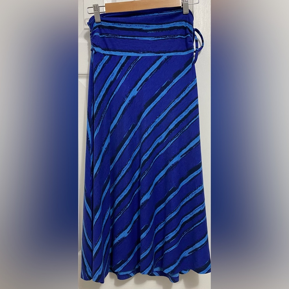Alpine Design Blue Stripe Skirt
